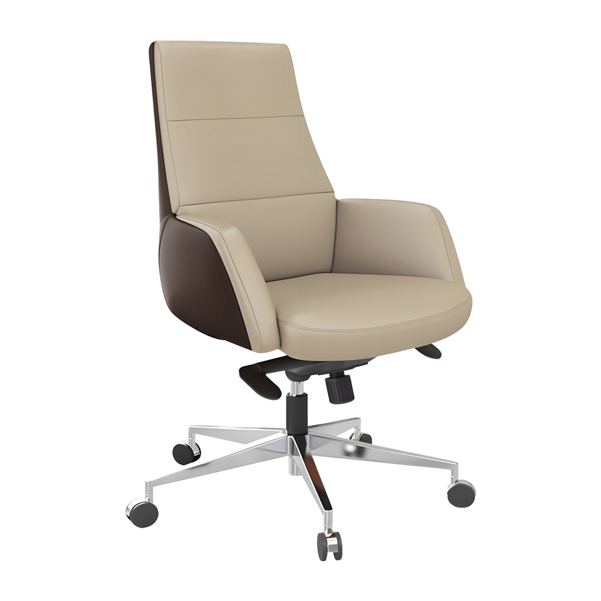 Modern Executive Office Chair with Swivel & Height Adjustment for Home Office or Business Workspace