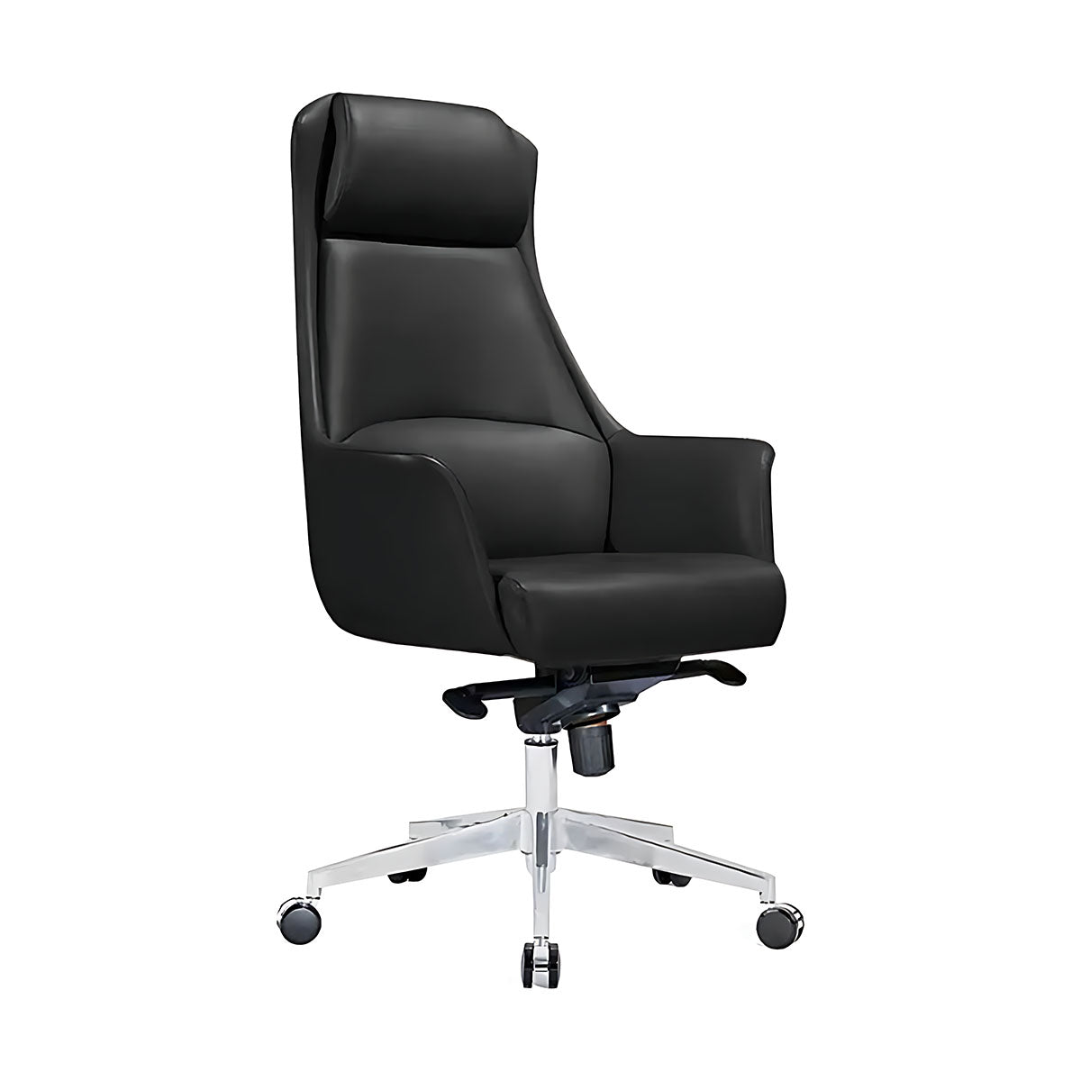 Executive Desk, Chair High-back with Casters, L28" x W28" x H53", for office workstation, office furniture