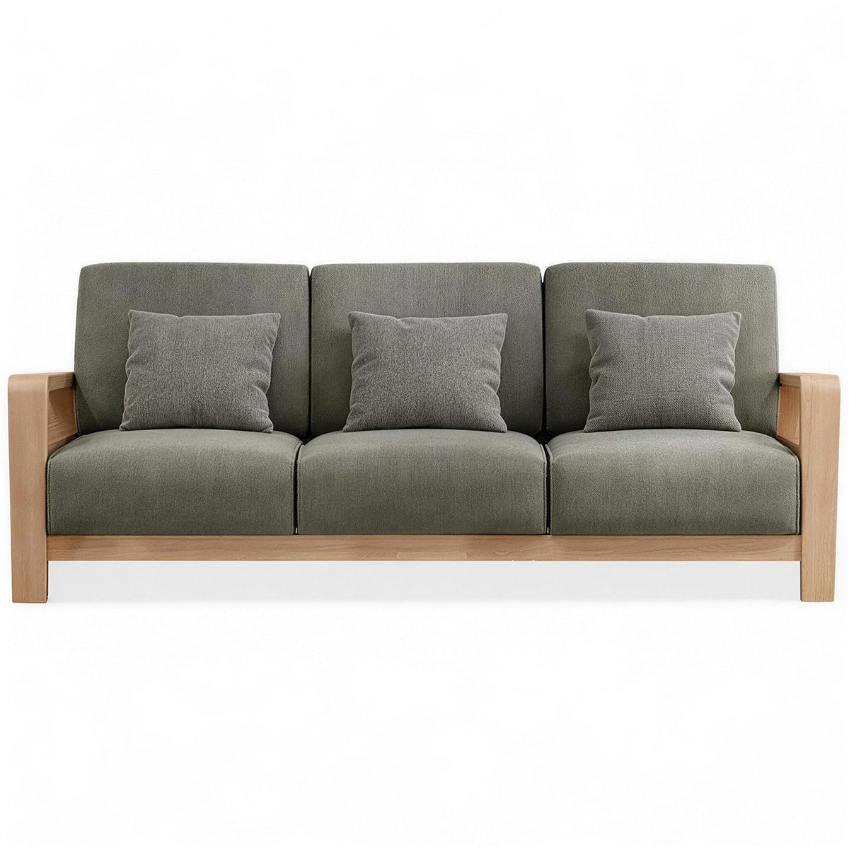 Modern Sofa with Solid Wood Frame for Living Room