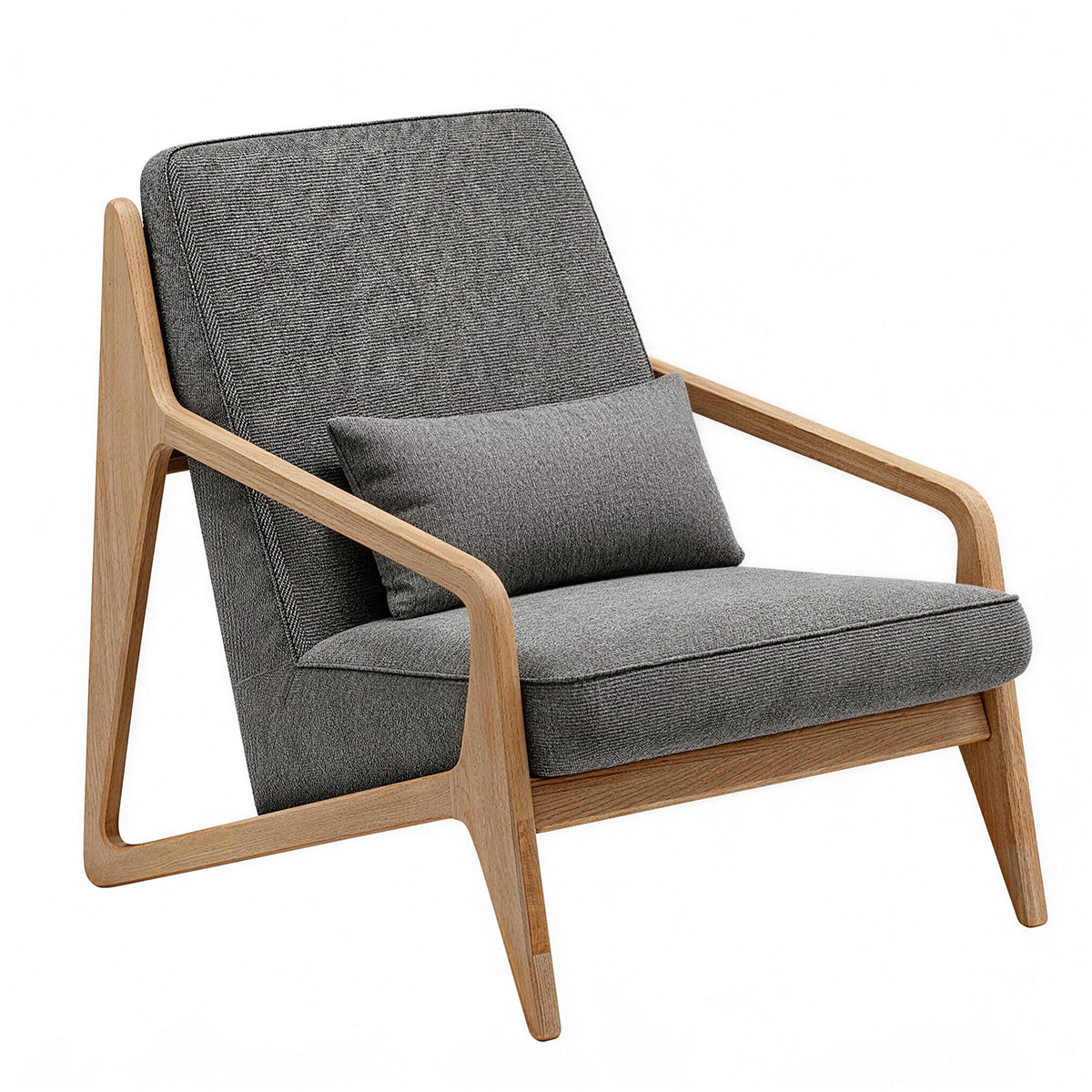 Modern Sofa with Solid Wood Frame for Living Room