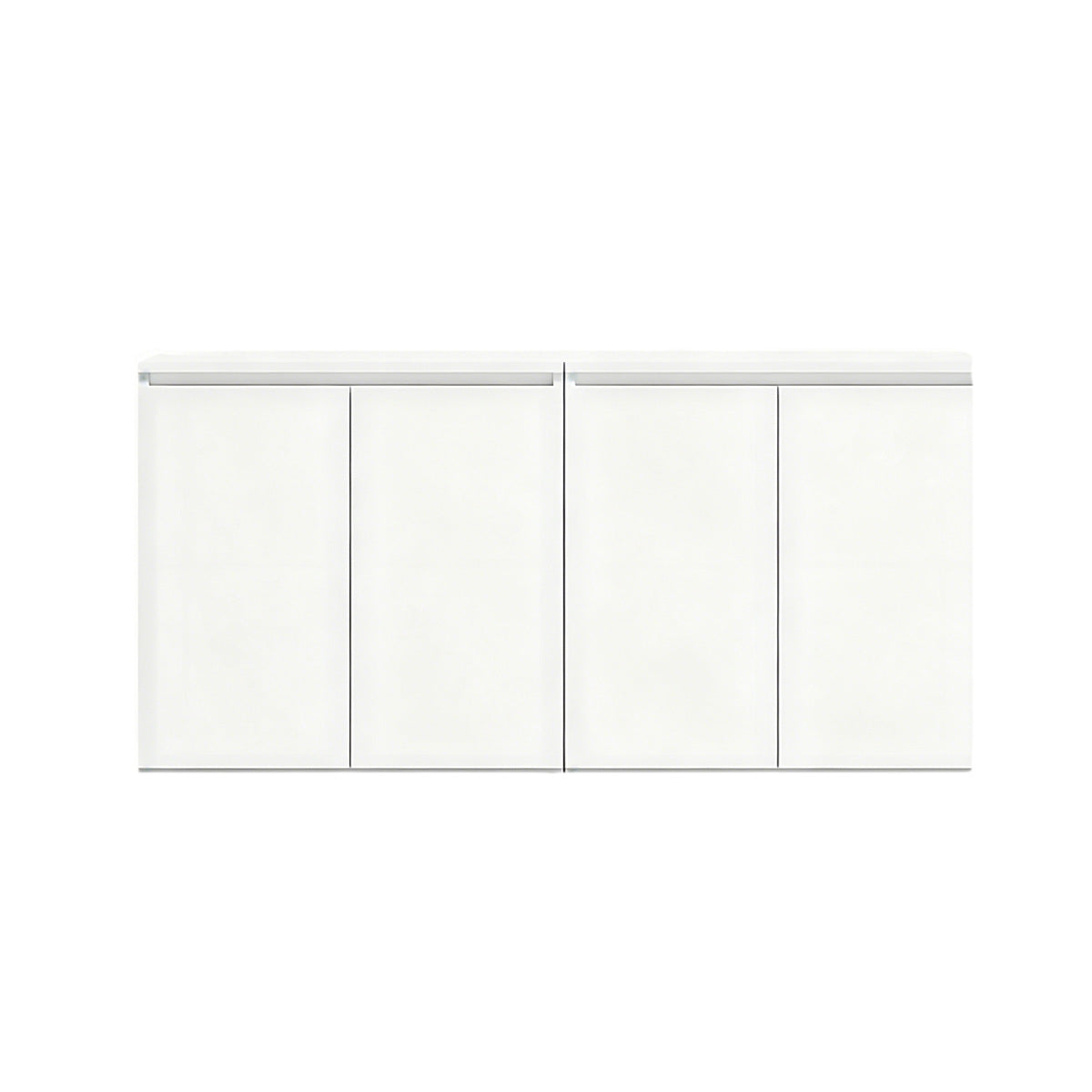 Minimalist Storage Cabinet with Handle-Free Design for Office or Conference Room