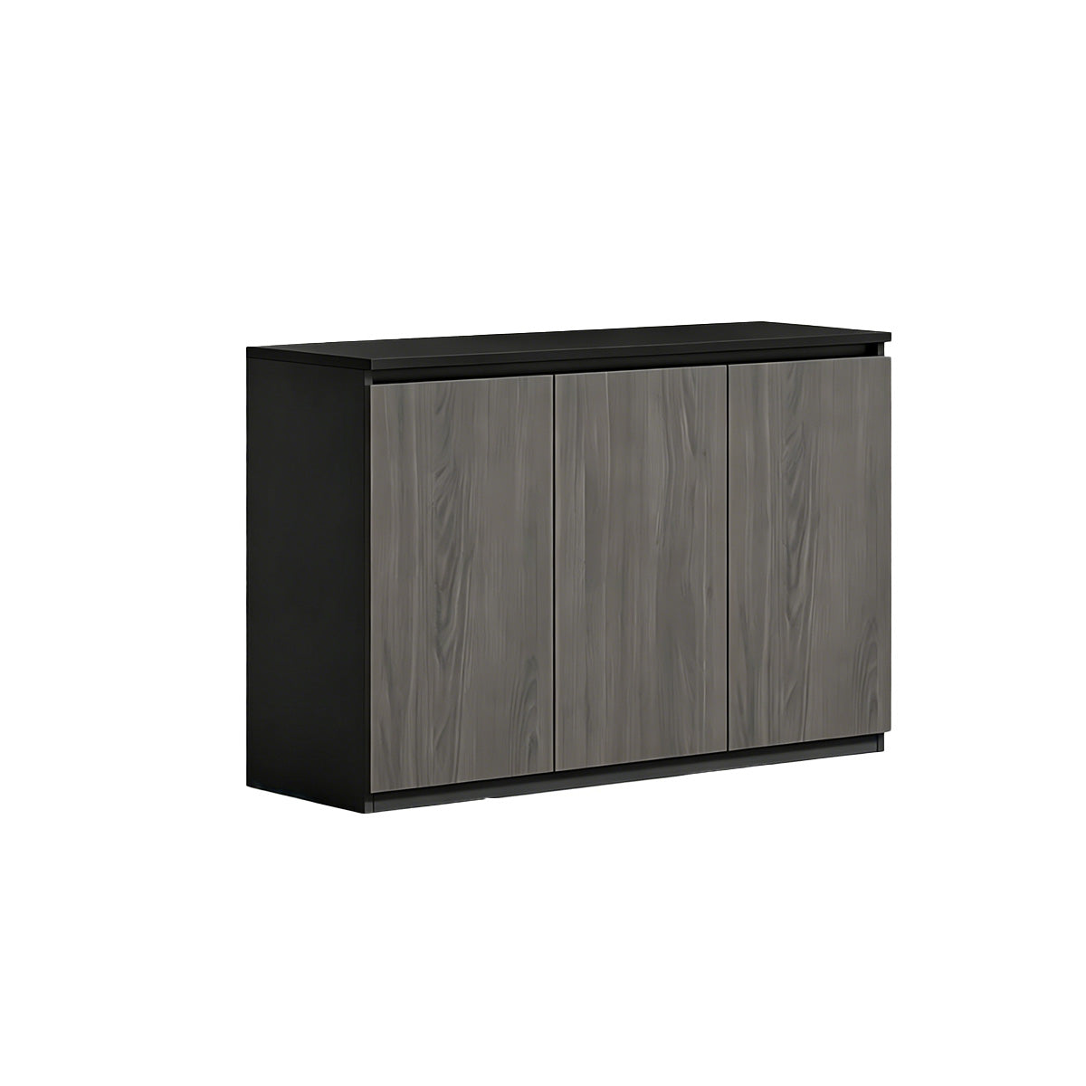 Minimalist Storage Cabinet with Handle-Free Design for Office or Conference Room