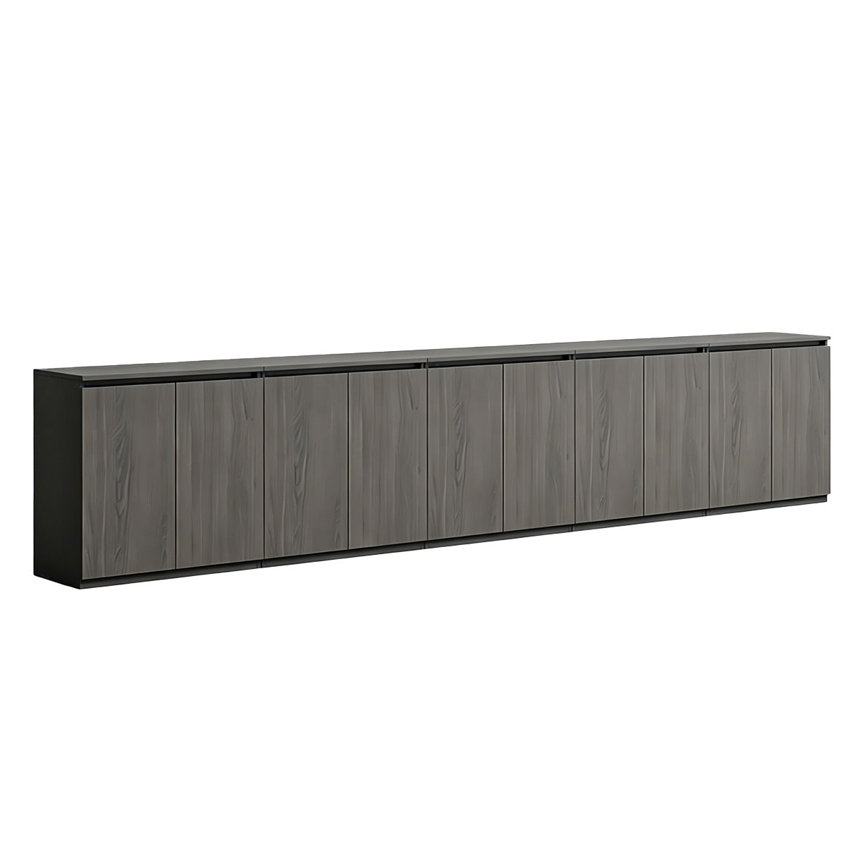 Minimalist Storage Cabinet with Handle-Free Design for Office or Conference Room