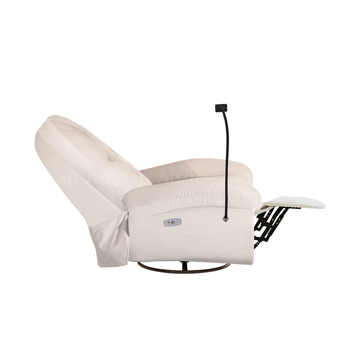 Comfortable Multifunctional Electric Recliner Sofa with 270° Swivel for Home Seating