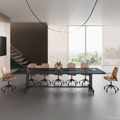 Conference Table 118 in Long with Outlet & USB