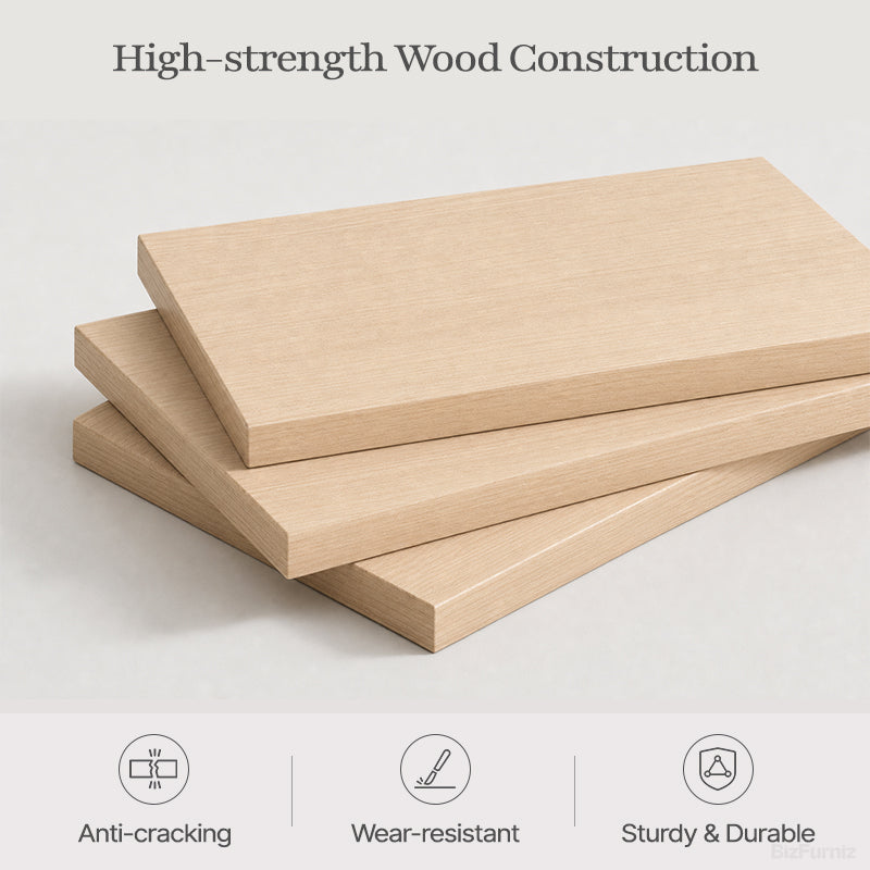 1-inch Thick Engineered Wood Conference Table