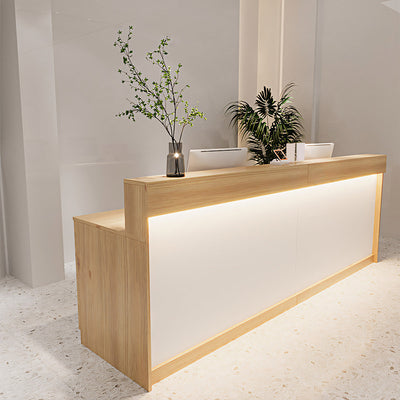 Rectangular Reception Desk 39–118 in Wide