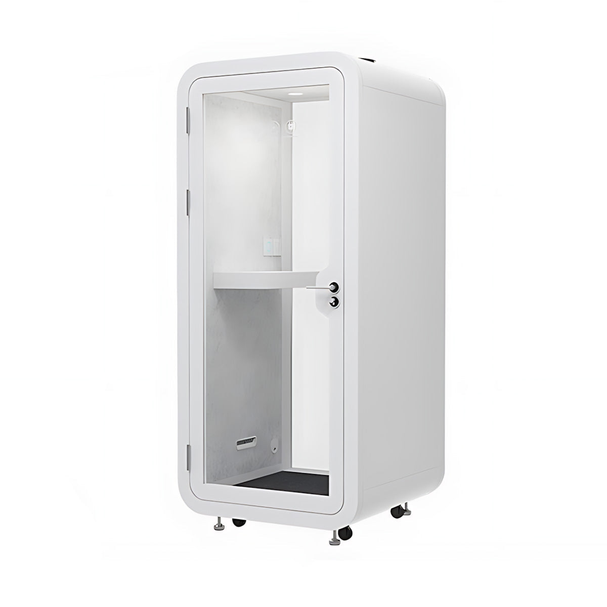 Innovative Acoustic Pod with Multi-layer Enclosed Structure, Safety Glass, Ventilation System & Modular Installation for Private Spaces