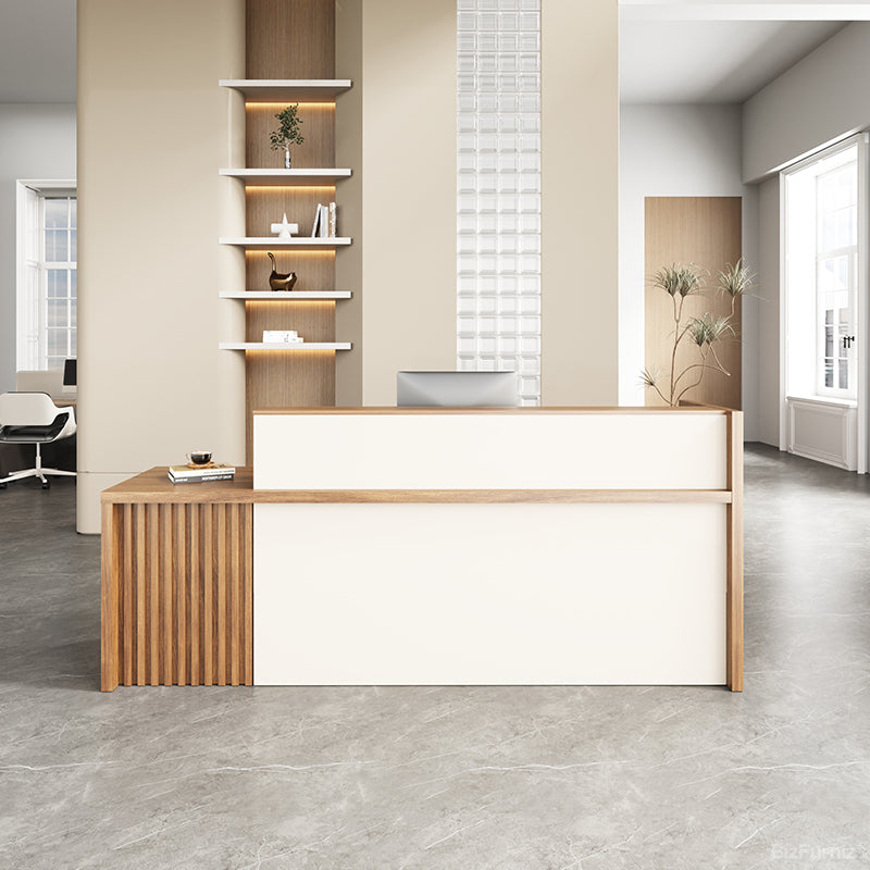 Modern Reception Desk - Elevate Every Welcome