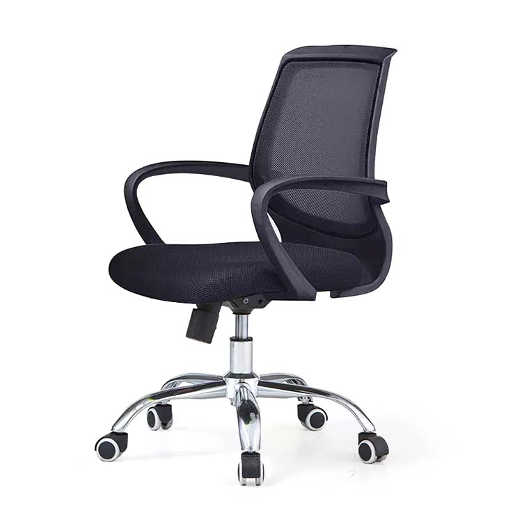 Office Chair, Black, Black finish, for meeting room or boardroom, modern boardroom furniture