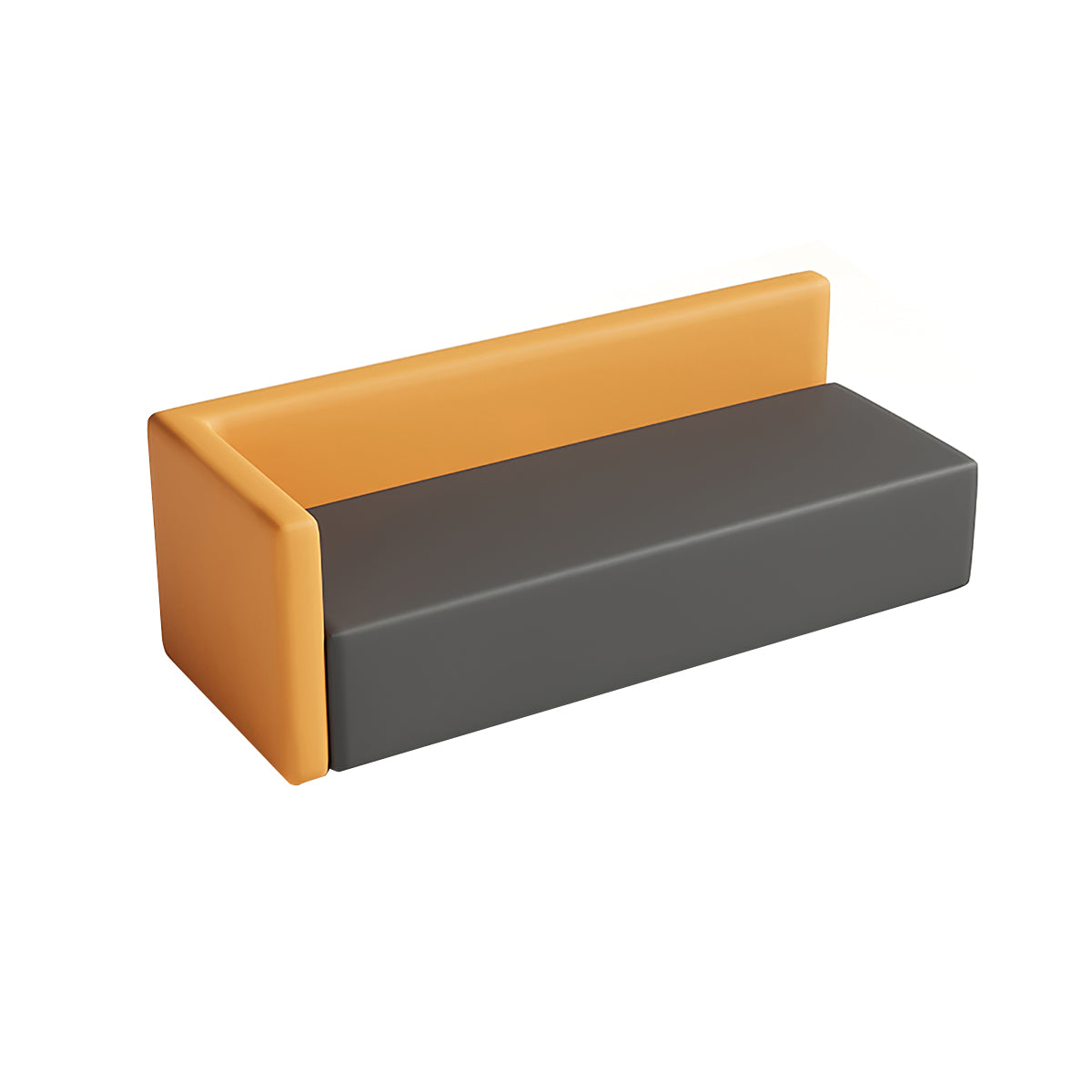 Modular Lobby Sofa 71–252 in Wide, Wood Frame