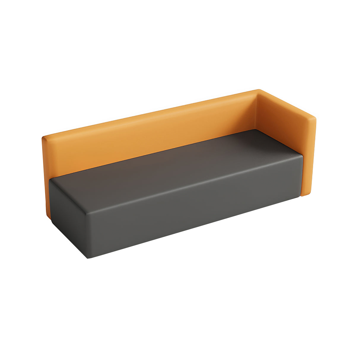 Modular Lobby Sofa 71–252 in Wide, Wood Frame