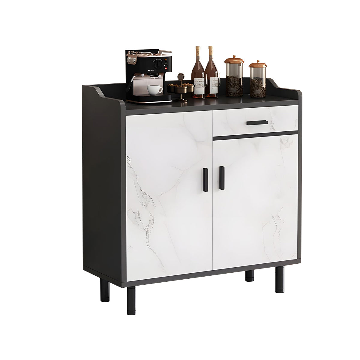 Sideboard Cabinet 24–47 in Wide with Cable Holes