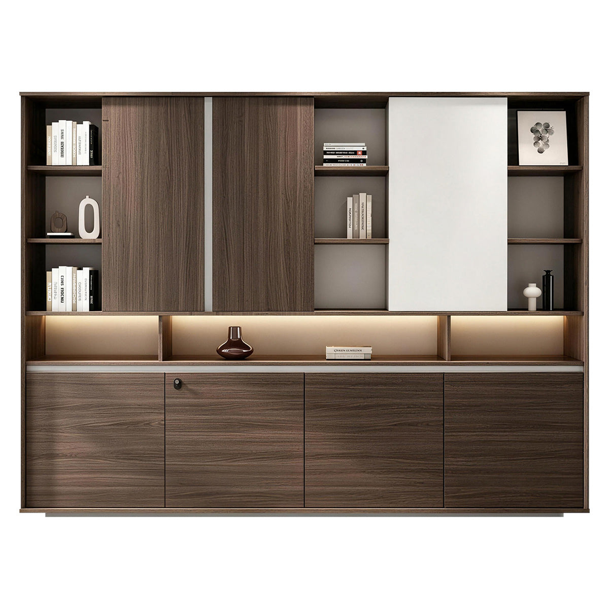 Modern Filing Cabinet with Large Storage Capacity for Documents and Office Files
