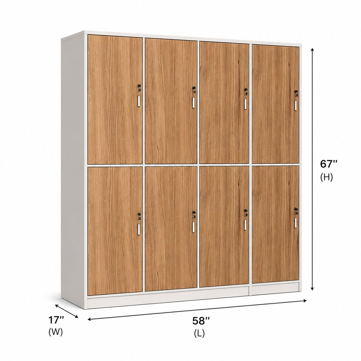 General product image 29 — Wooden Lockable Cabinet for Office, Gym, School & Staff Room