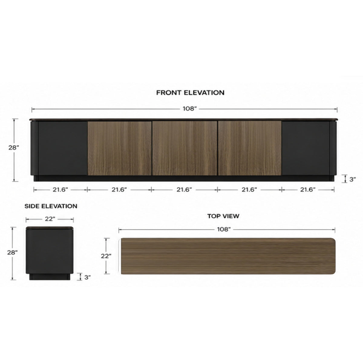 Sleek and Premium Wooden File Cabinet with Spacious Storage – source image 27