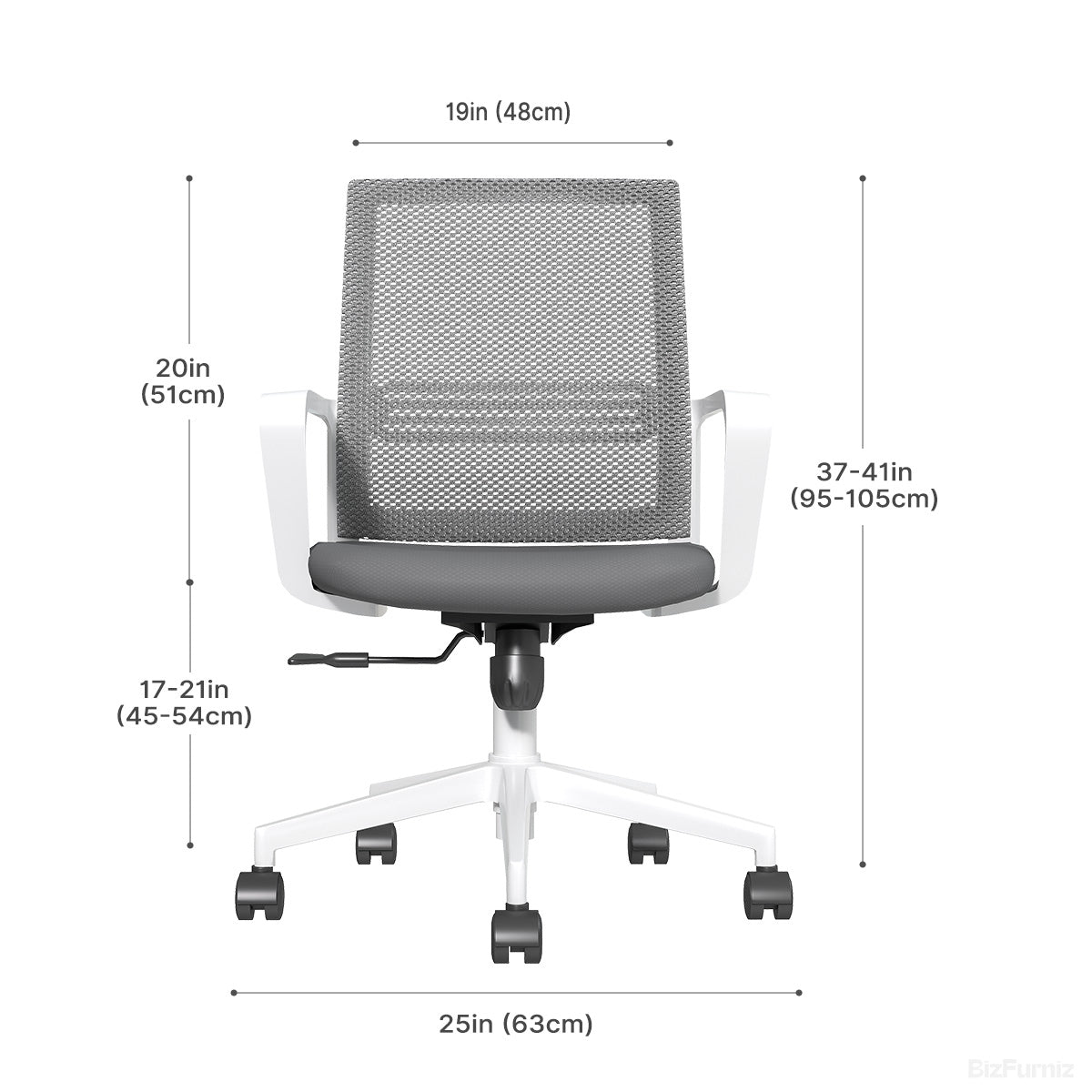 Mesh Office Chair: Minimalist Design Meets Precision product photo 5