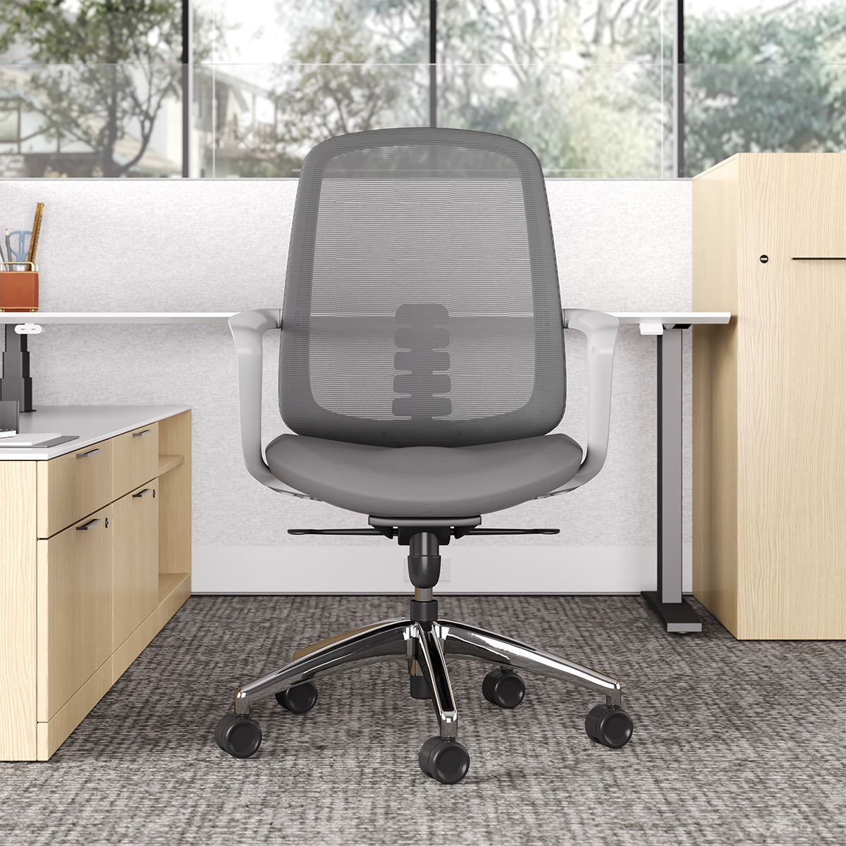Recline Office Chair with 38-41" Adjustable Height product view 2