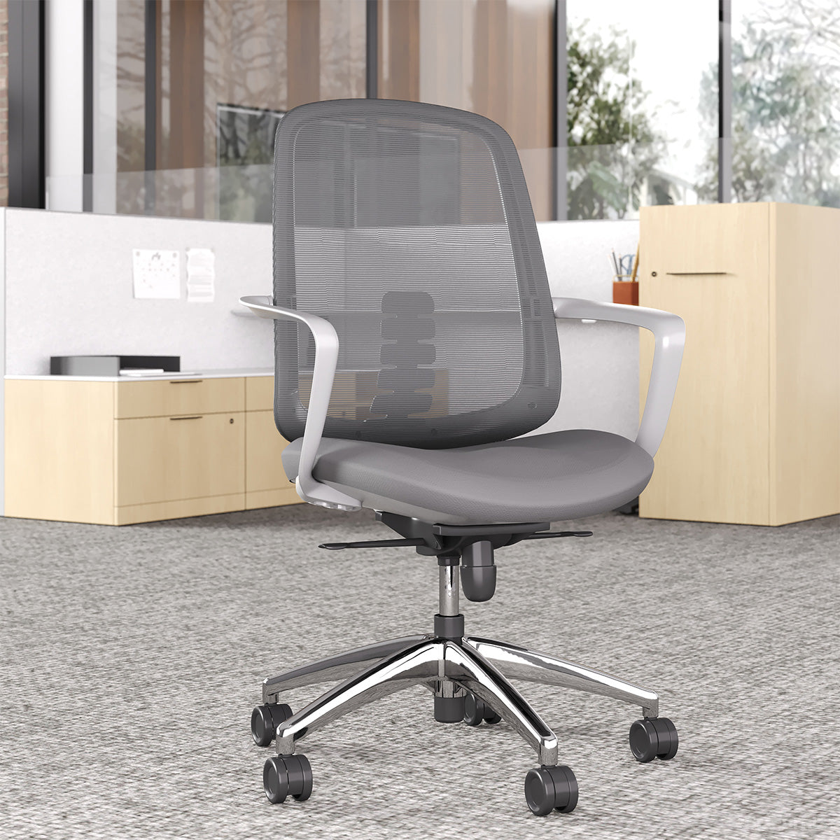 Recline Office Chair with 38-41" Adjustable Height for modern office workspace