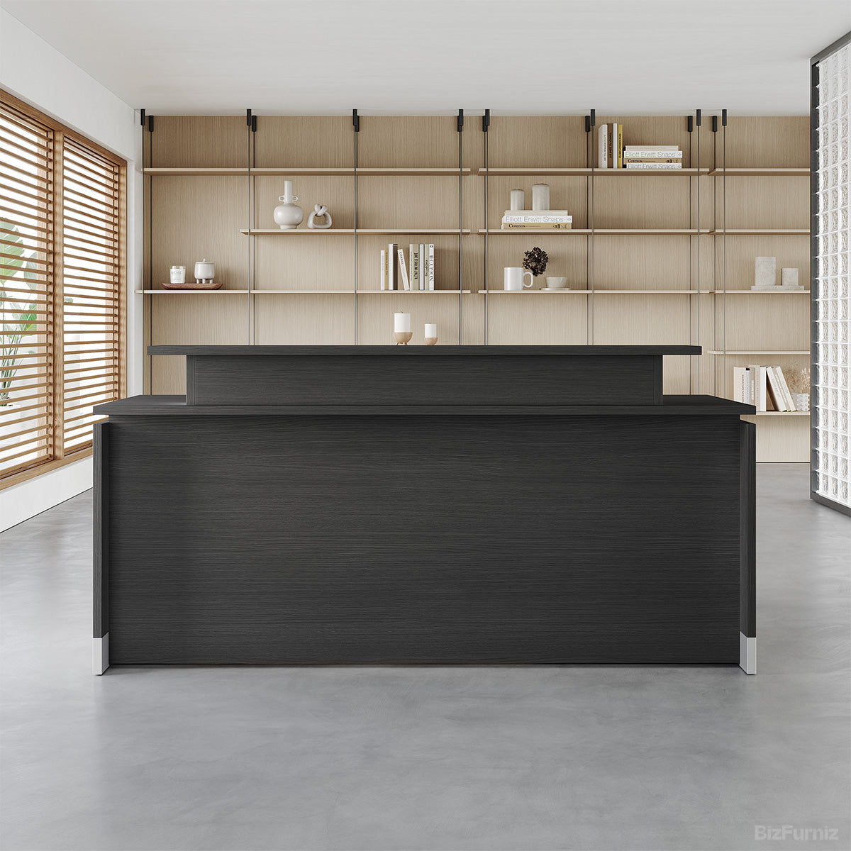 72" L Premium Office Desk with Height-adjustable Function for Modern and Corporate Workspaces product photo