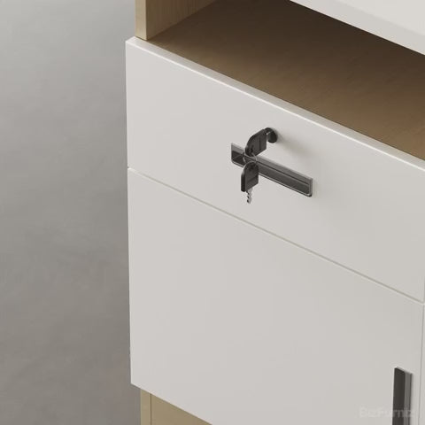 office desk with drawers