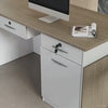 Reception Desk with Cabinets