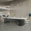 spacious conference table
