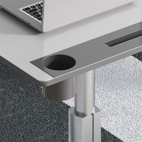 Office Desk with Storage Slots