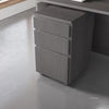 Office Desk with Mobile Storage Cabinet