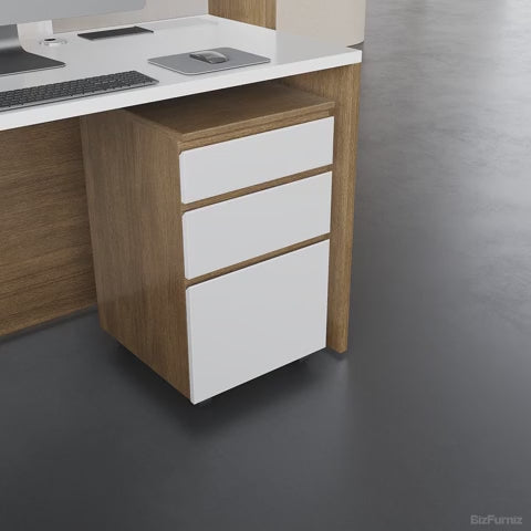Mobile Drawer Cabinet Under Reception Desk
