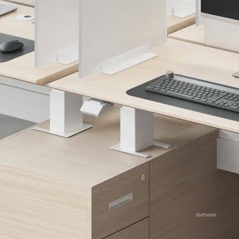 height-adjustable office desk