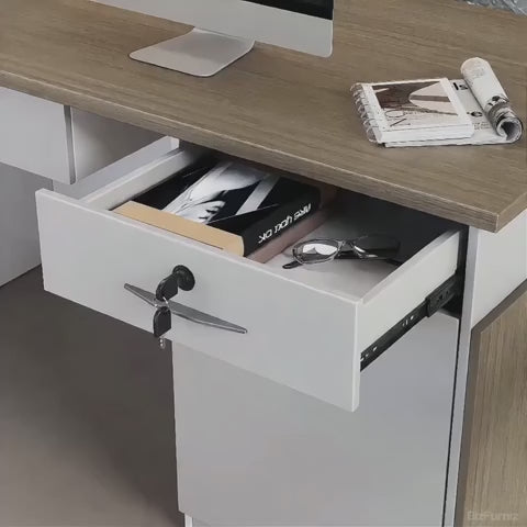 Reception Desk with Drawers