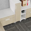 Office Desk with Storage Cabinet and Drawers