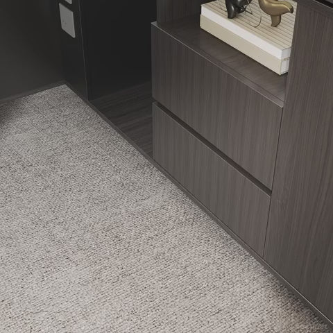 Executive Desk with Side Storage Cabinet