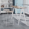 bar table with footrest