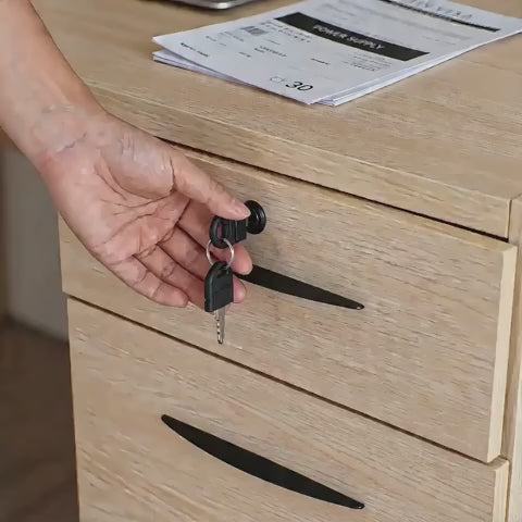 Reception Desk with Storage