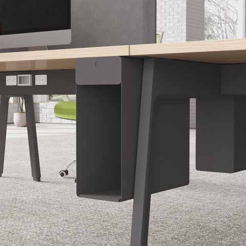 Office Desk with Integrated Storage