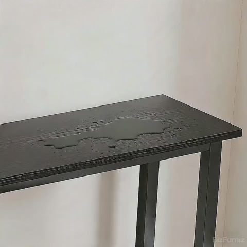 table set with solid build