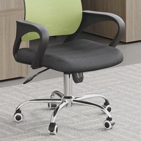 height-adjustable office chair