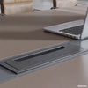 conference table with cable management