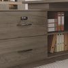 Executive Desk with Drawer Handles