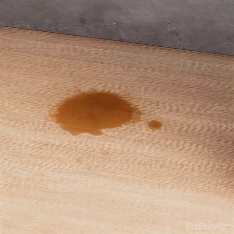 easy-to-clean reception desk desktop