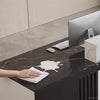 front desk with easy-to-clean surface