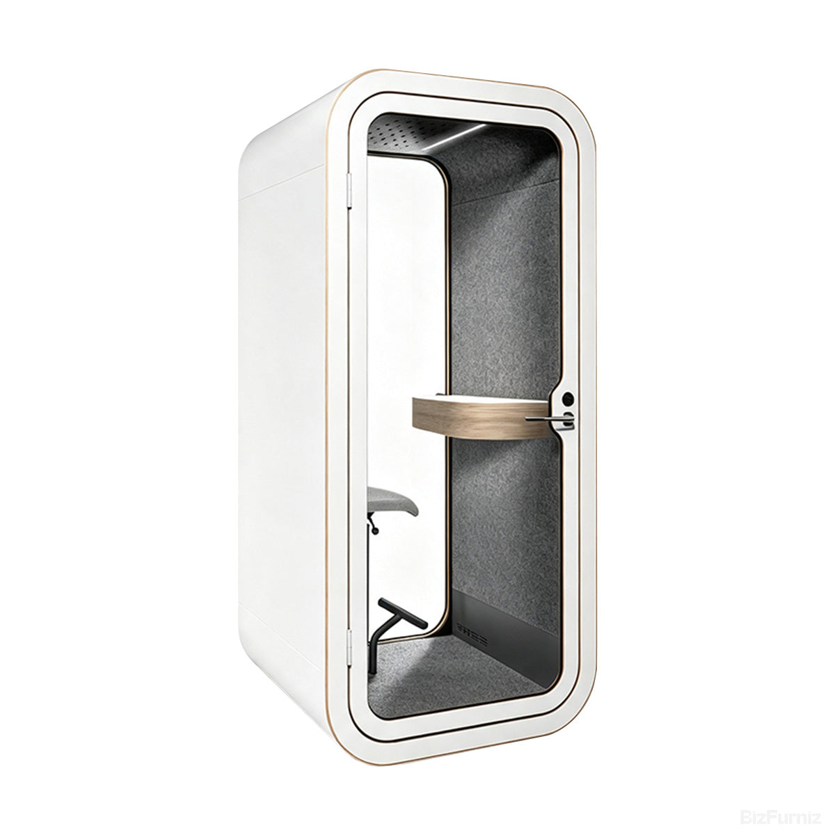 Enclosed Booth with Ventilation, Power Outlets and Mobile Casters product photo 10