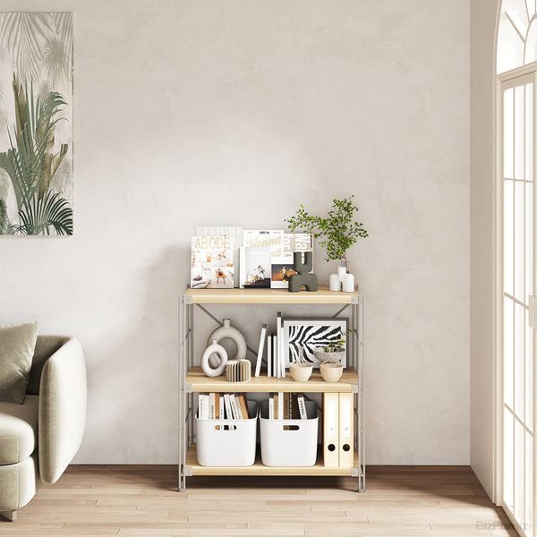 Multi-tier Bookshelf or Storage Rack for Home Office, Living Room, and Kitchen product view 2